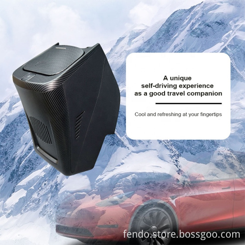 Frozen 12V Ev Car Refrigerator for Tesla Model Y Interior Accessories